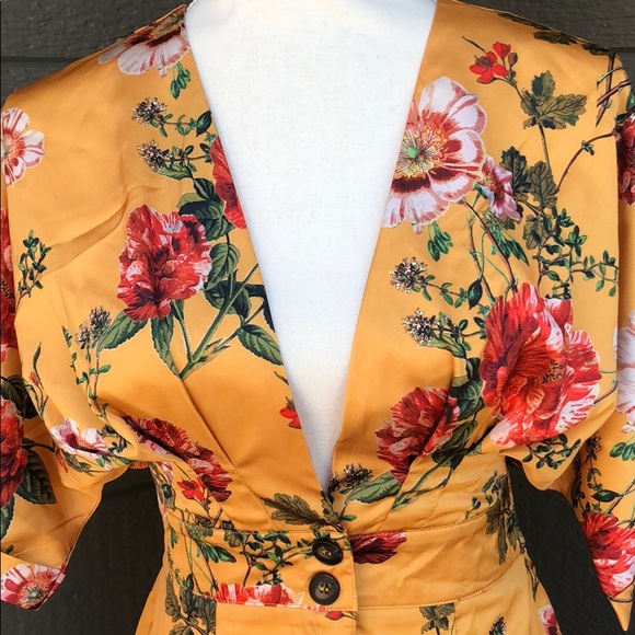 Honey Punch Low Cut Summer Dress - Picture 7 of 8